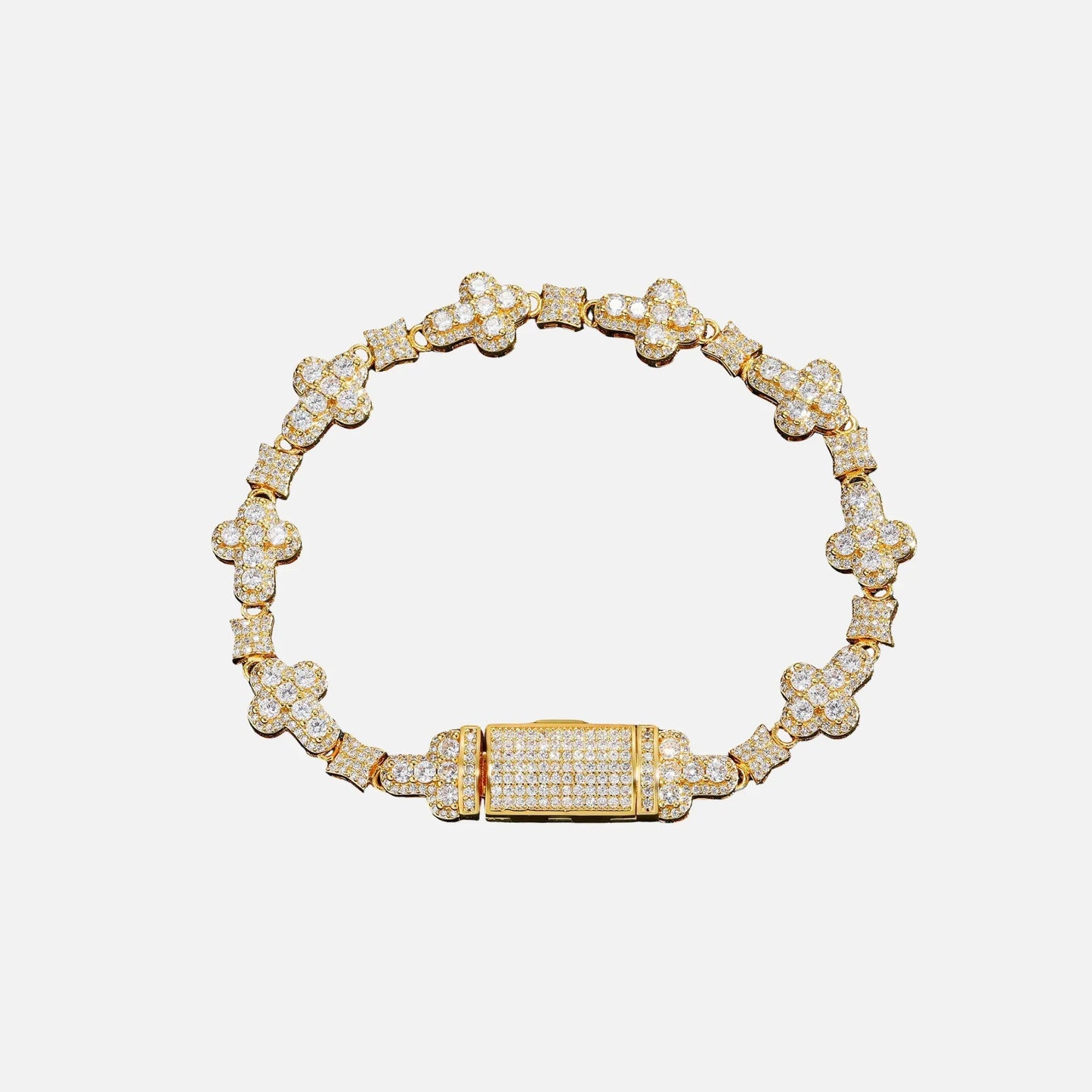 22DABE22® Clover Crystal Bracelet - 22DABE22®