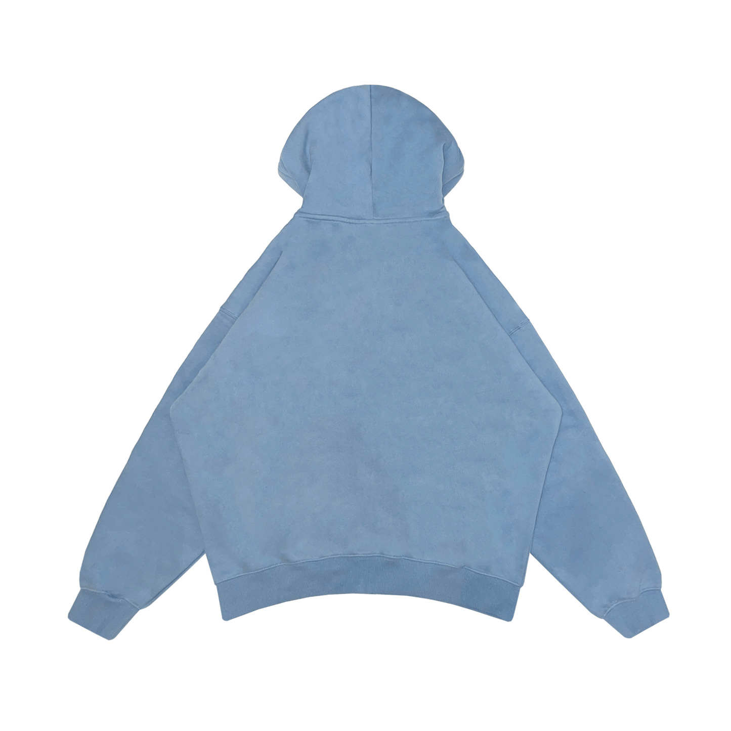 Double Zip Jacket Baby Blue by 22DABE22® – Stylish and comfortable streetwear jacket in soft baby blue color