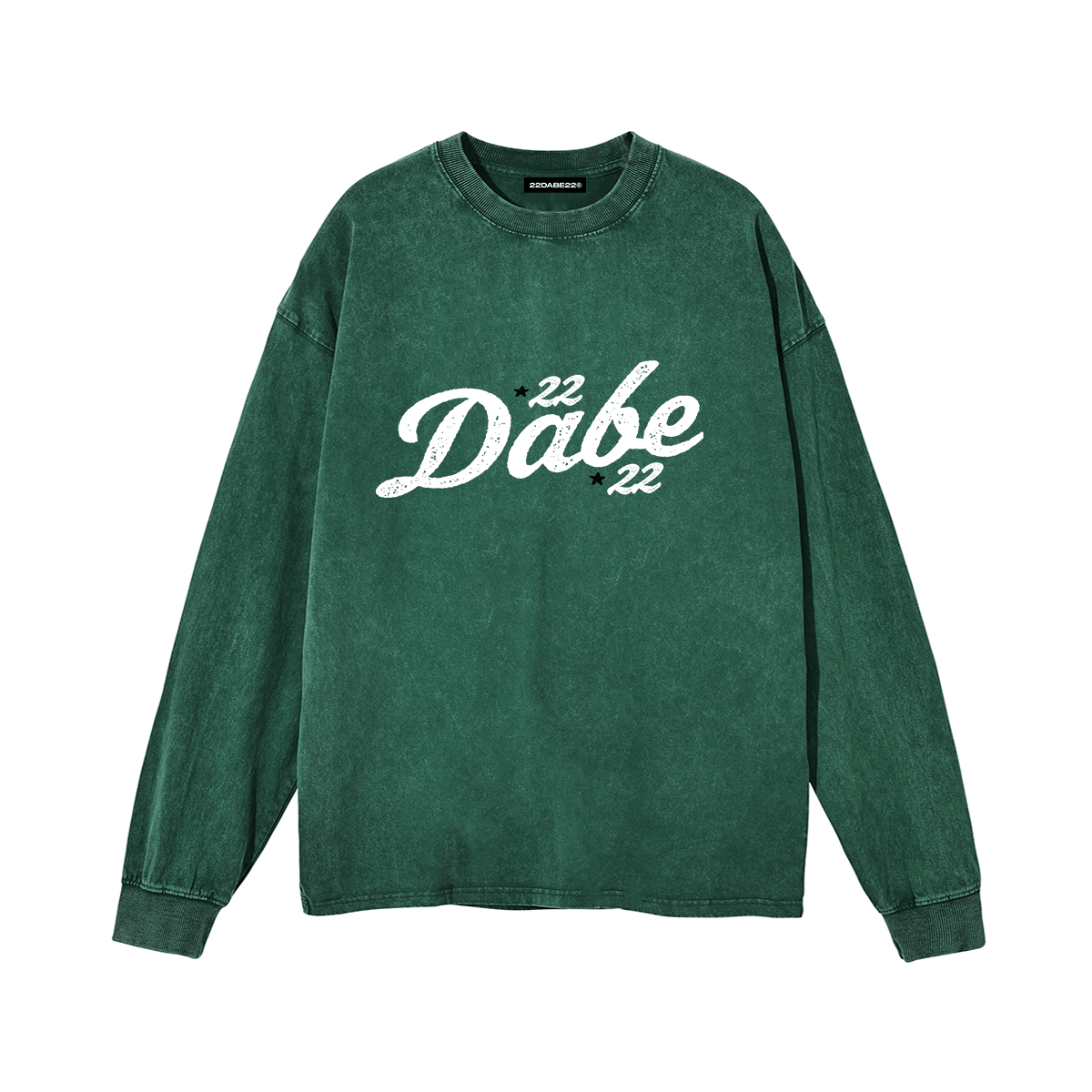 Green Longsleeve by 22DABE22® – Fresh streetwear shirt for vibrant urban style and everyday wear