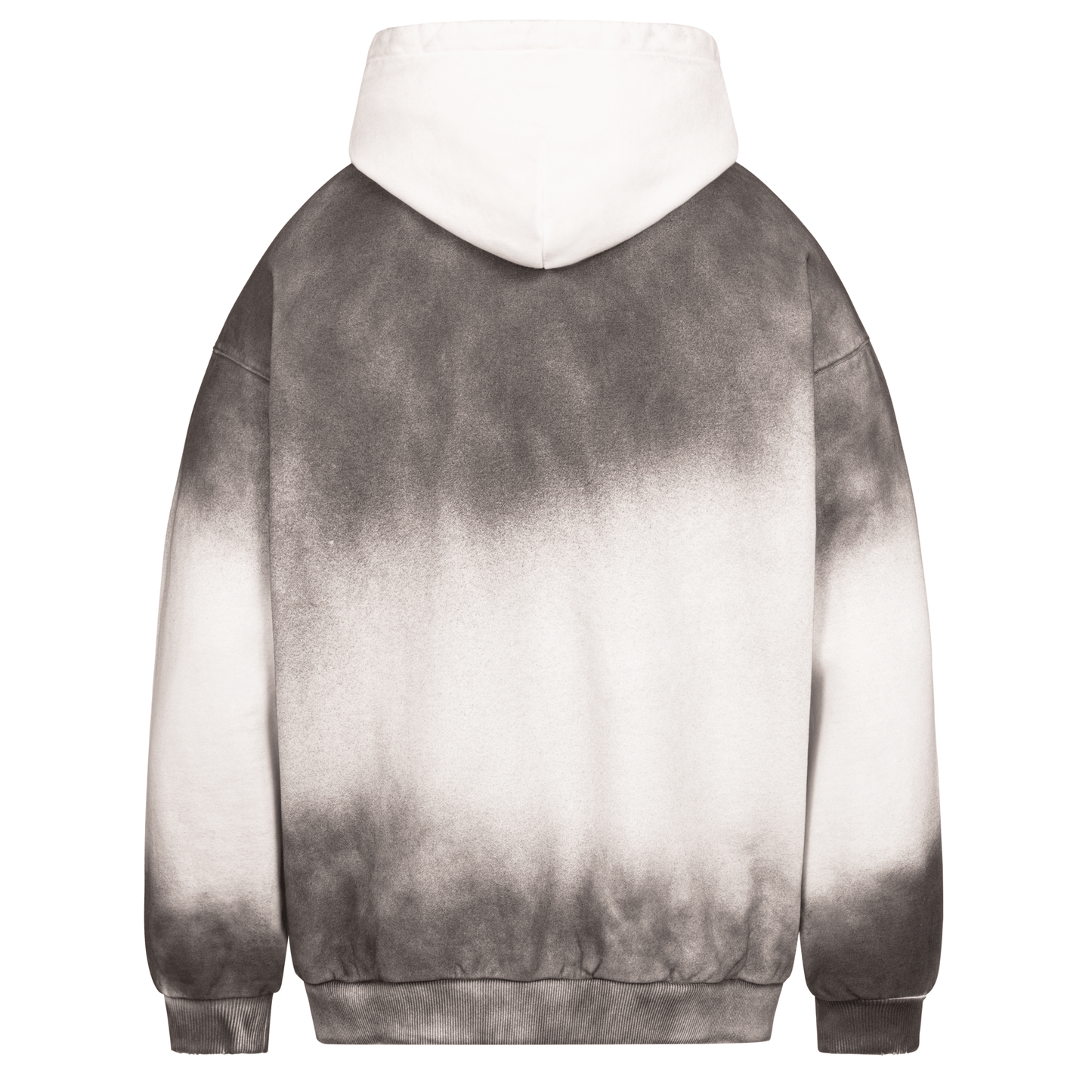 Frosted White Zip Jacket by 22DABE22® – Sleek streetwear jacket with clean design for modern urban style