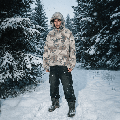 22DABE22 Camo Fleece Hoodie - 22DABE22®