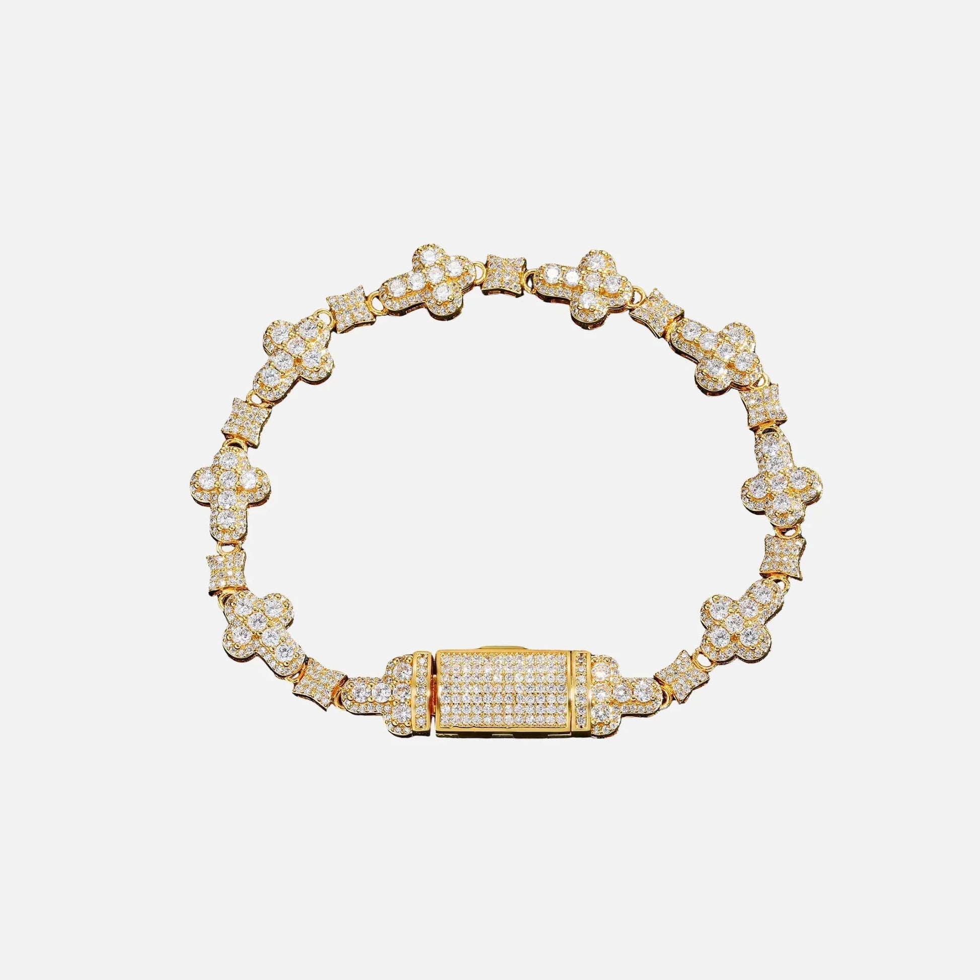 22DABE22® Clover Crystal Bracelet - 22DABE22®