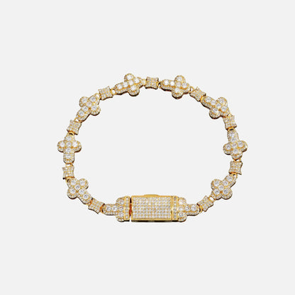 22DABE22® Clover Crystal Bracelet - 22DABE22®