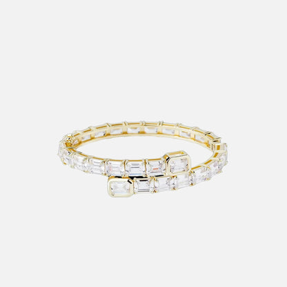 22DABE22® Emerald Cut Bangle - 22DABE22®