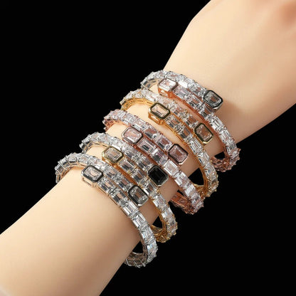 22DABE22® Emerald Cut Bangle - 22DABE22®