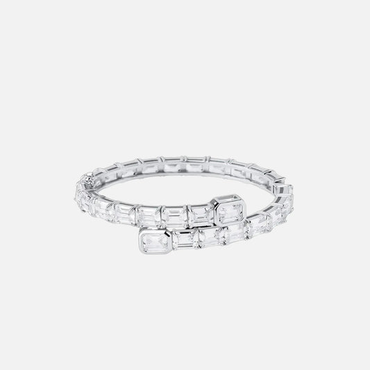 22DABE22® Emerald Cut Bangle - 22DABE22®