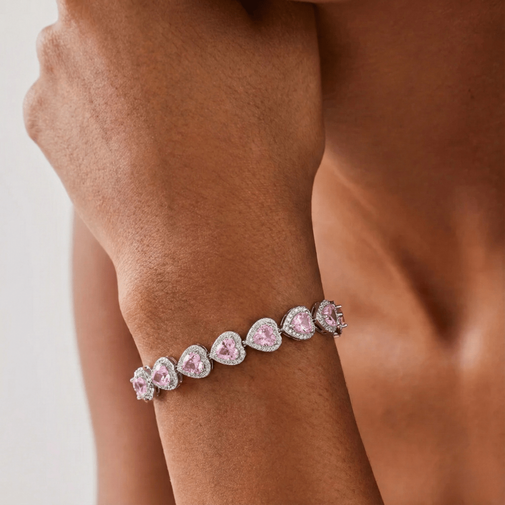 22DABE22® Heart Crystal Bracelets - 22DABE22®