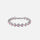 22DABE22® Heart Crystal Bracelets