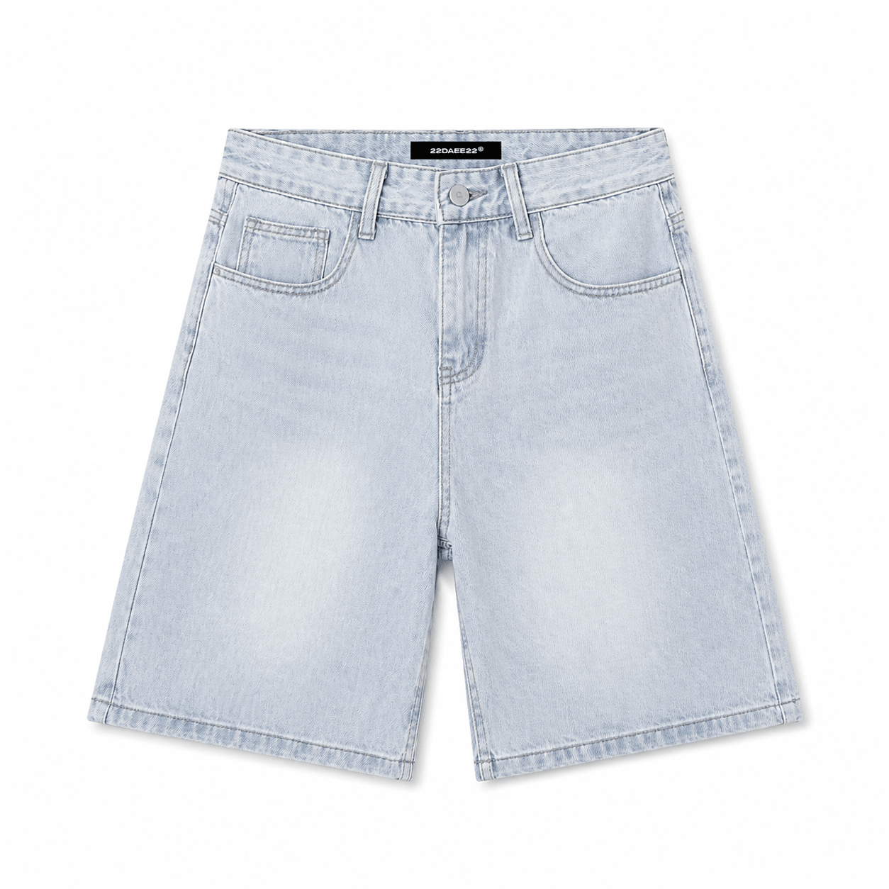 22DABE22® Ice Blue Denim Shorts - 22DABE22®