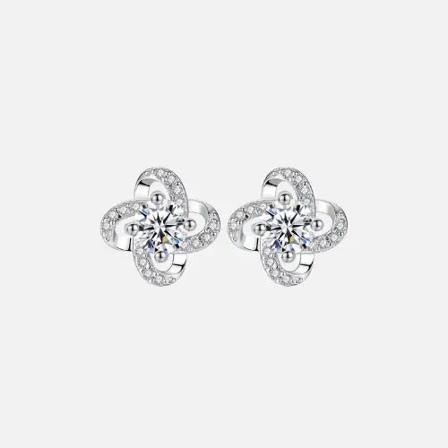 22DABE22® Iced Clover Earrings (S925) - 22DABE22®
