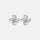 22DABE22® Iced Clover Earrings (S925)