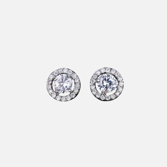 22DABE22® Iced Halo Earrings (S925) - 22DABE22®