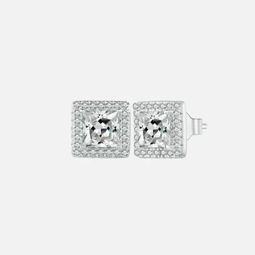 22DABE22® Iced Square Stud Earrings (S925) - 22DABE22®
