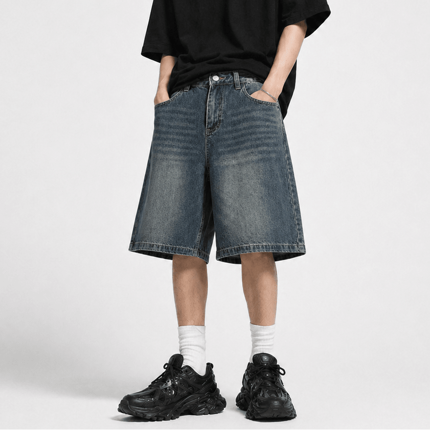 22DABE22® Midnight Wash Denim Shorts - 22DABE22®