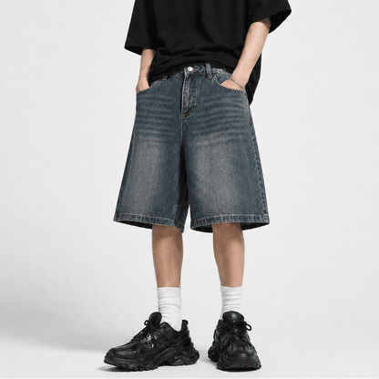 22DABE22® Midnight Wash Denim Shorts - 22DABE22®