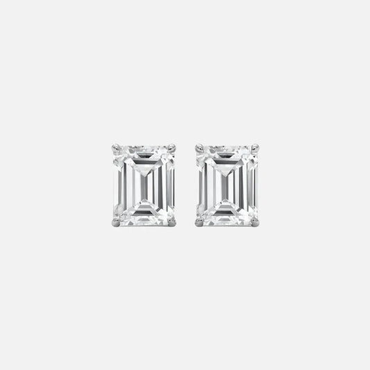 22DABE22® Moissanite Baguette Stud Earrings (S925) - 22DABE22®