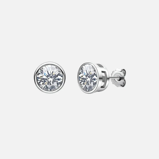 22DABE22® Moissanite Pavé Earrings (S925) - 22DABE22®