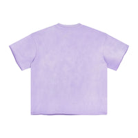 T-Shirt Premium Washed Basic Purple
