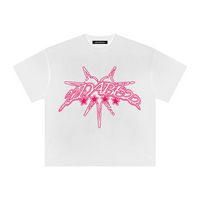 T-Shirt 22DABE22® White/Cherry