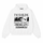 Born in Berlin Smiling Hoodie – White