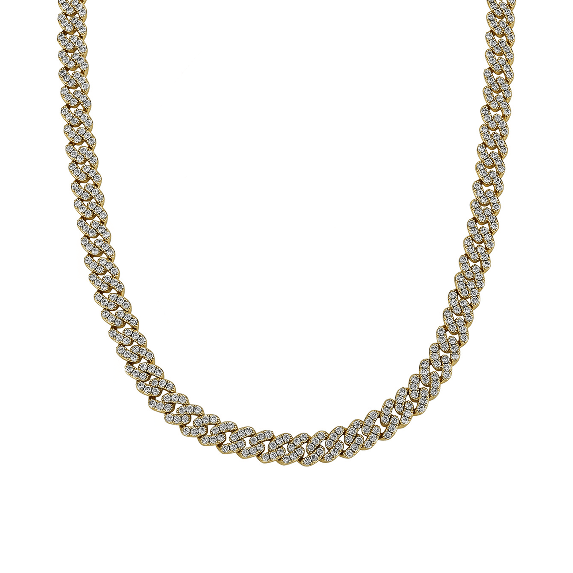 Cuban Chain by 22DABE22® – bold unisex streetwear necklace, luxury hip hop inspired jewelry for urban fashion style