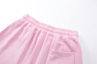 Short Premium Washed Basic Pink
