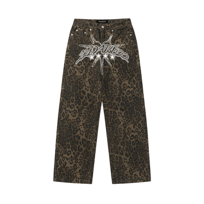 Leo Denim Jeans by 22DABE22® – Stylish streetwear jeans with unique design for modern urban fashion