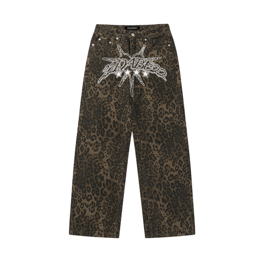 Leo Denim Jeans by 22DABE22® – Stylish streetwear jeans with unique design for modern urban fashion