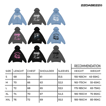 Double Zip Jacket Black Forest Pink Graphic by 22DABE22® – Trendy streetwear jacket with bold graphic design and unique color