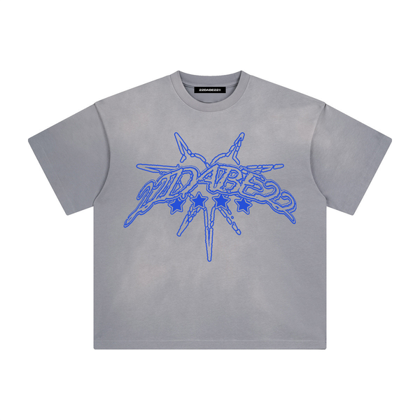 T-Shirt 22DABE22 Grey/Blue