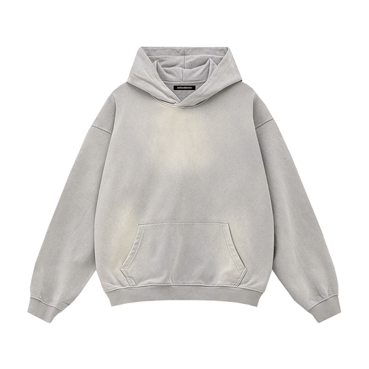 Hoodie Washed Basic Grey by 22DABE22® - 22DABE22®