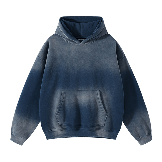 Hoodie Washed Basic Navy - 22DABE22®