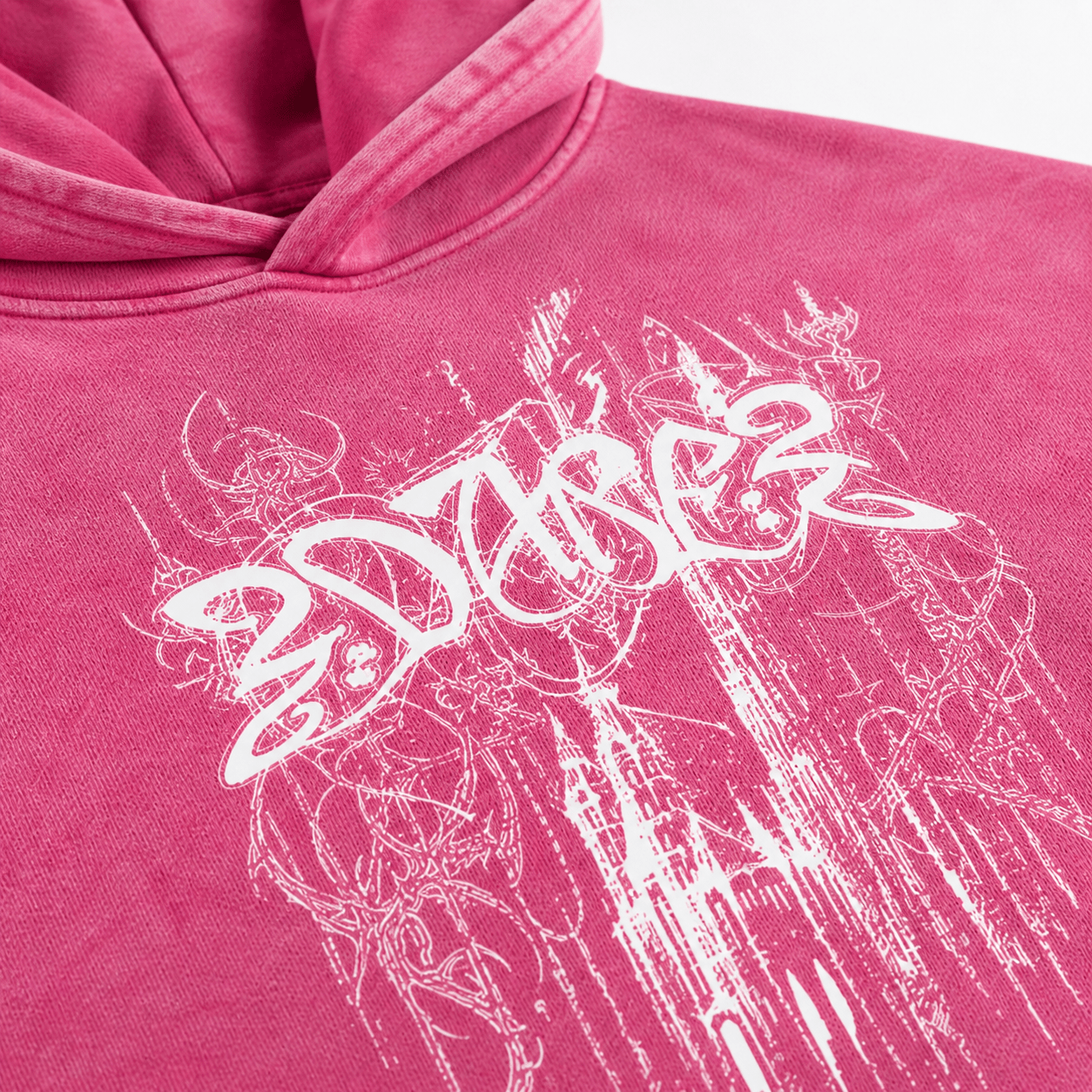 Hoodie Pink Castle – 22DABE22® Stylish & Comfortable