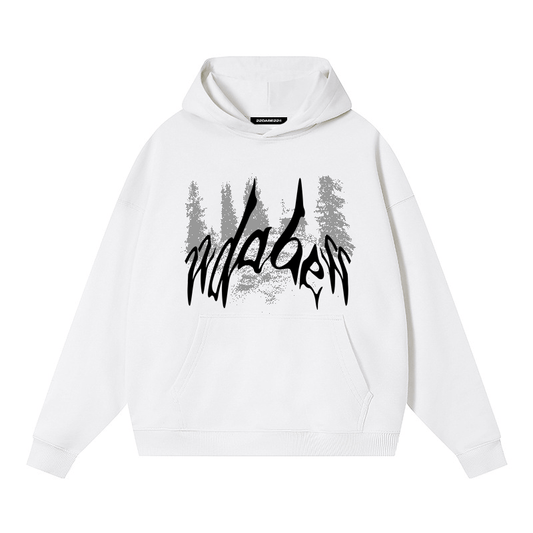 Hoodie White Forest - 22DABE22®