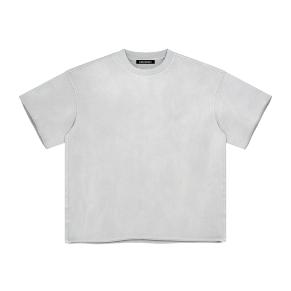 T-Shirt Premium Washed Basic Grey