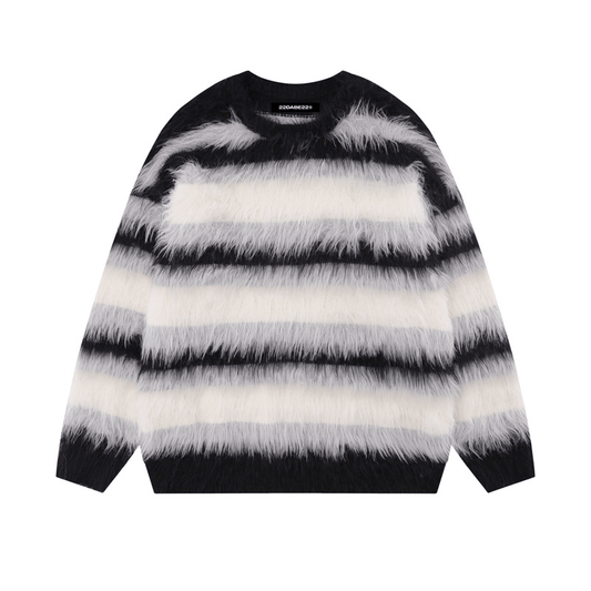 Knitsweater Mohair Style Black by 22DABE22® - 22DABE22®