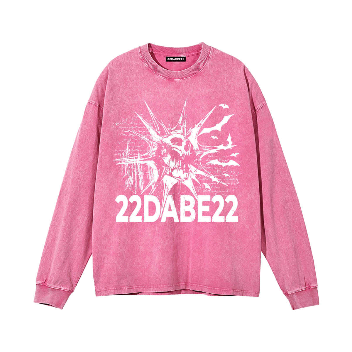 Pink Longsleeve by 22DABE22® – Stylish streetwear shirt for bold urban fashion and everyday comfort