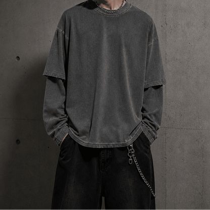 Longsleeve 22DABE22® - Washed Grey - 22DABE22®