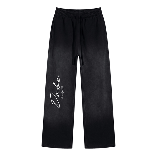 Open Leg Jogger ''22DABE22'' Black - 22DABE22®