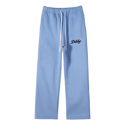 Open Leg Jogger in Baby Blue by 22DABE22® – Relaxed fit streetwear pants for modern urban style and comfort