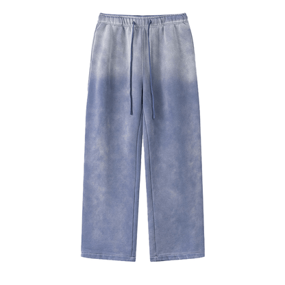 Blue Basic Open Leg Jogger by 22DABE22® – comfortable streetwear joggers, unisex urban fashion for casual, stylish comfort