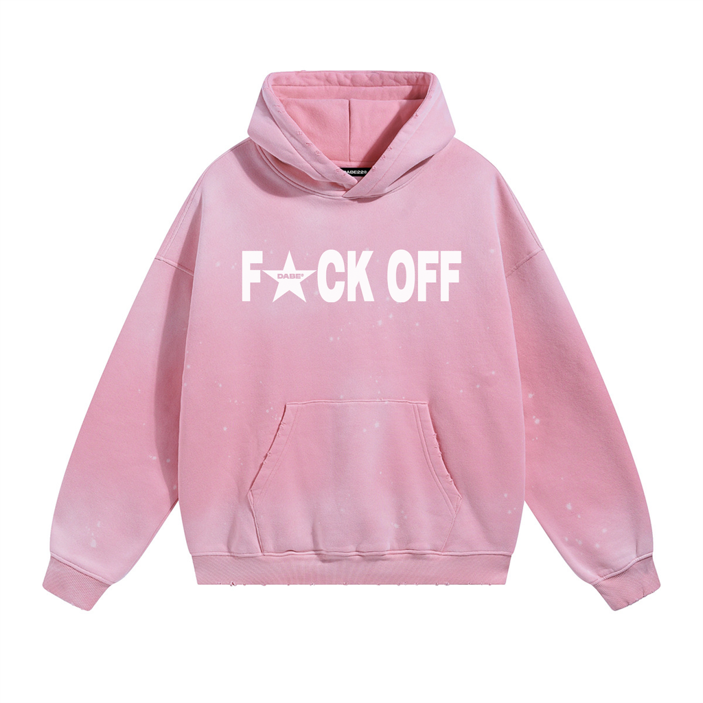 Cropped Zip Hoodie in Faded Pink | Bowman by Michael Lauren