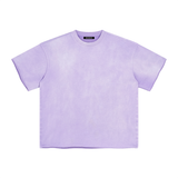 T-Shirt Premium Washed Basic Purple