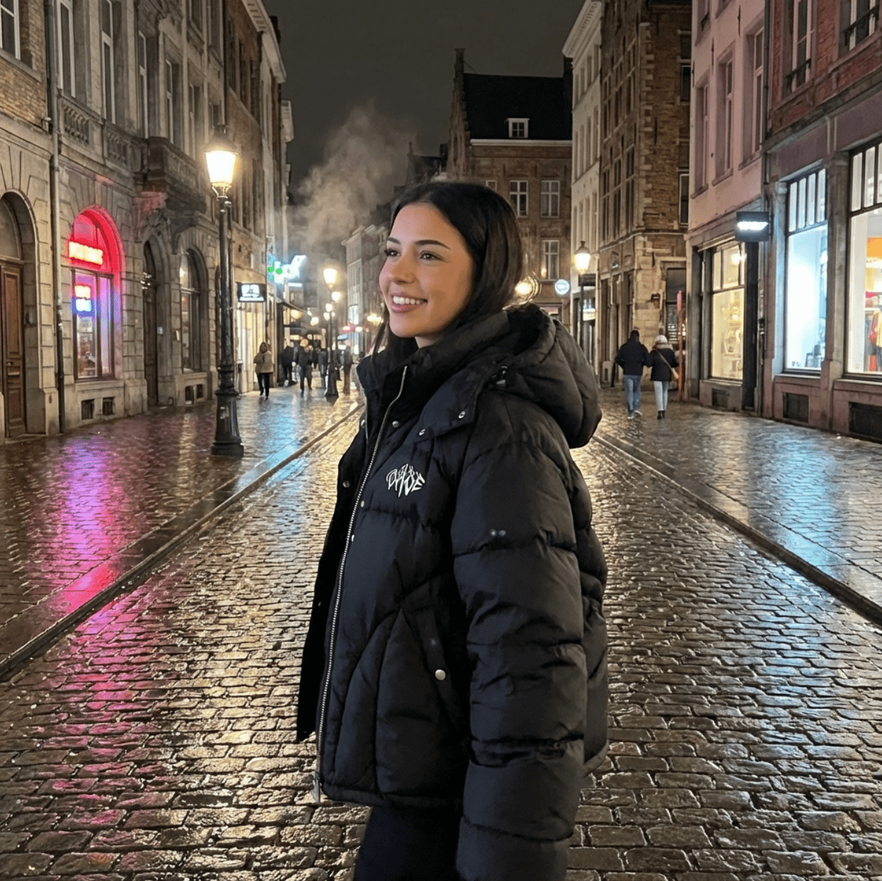 Puffer Jacket Black by 22DABE22® - 22DABE22®