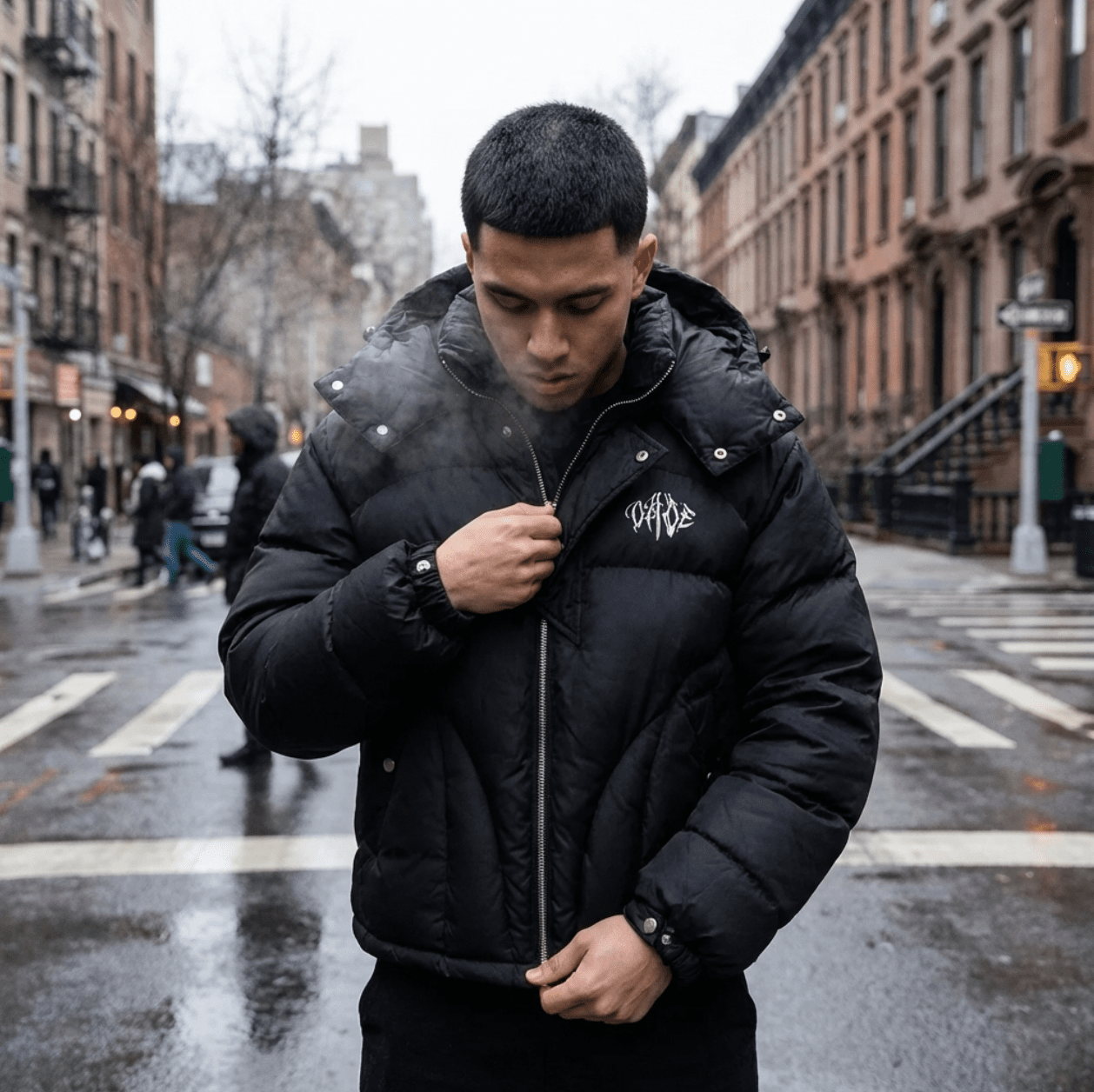 Puffer Jacket Black by 22DABE22® - 22DABE22®