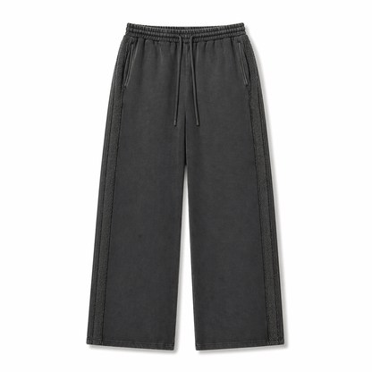 Shadow Stripe Sweatpants – Washed Black - 22DABE22®