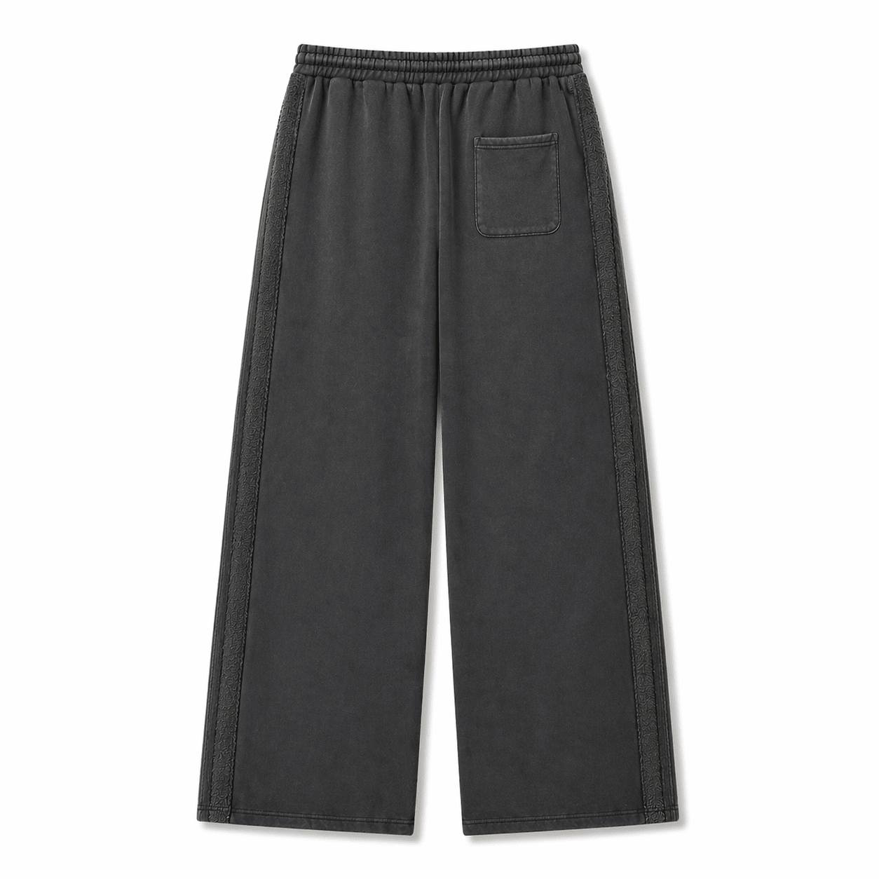 Shadow Stripe Sweatpants – Washed Black - 22DABE22®