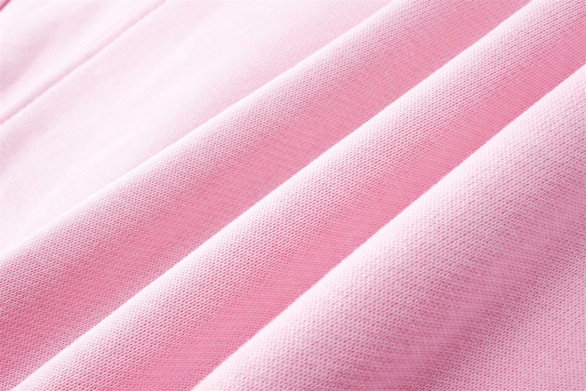 Premium Washed Basic Pink Shorts by 22DABE22® – Comfortable streetwear shorts with a soft pink hue for casual style