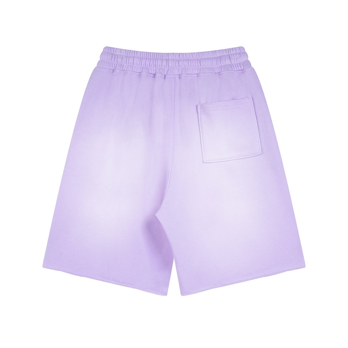 Premium Washed Basic Purple Shorts by 22DABE22® – Comfortable streetwear shorts with a vibrant purple washed design