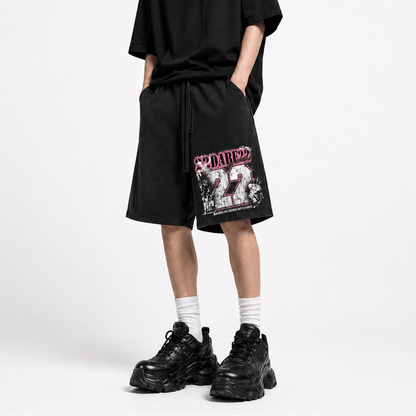Short Washed Black 22DABE22® - Studios - 22DABE22®